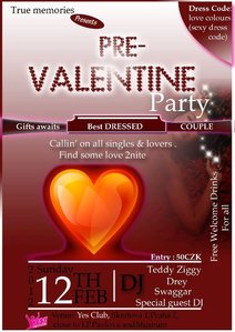 PRE VALENTINES PARTY