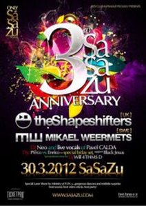 SaSaZu 3rd Anniversary