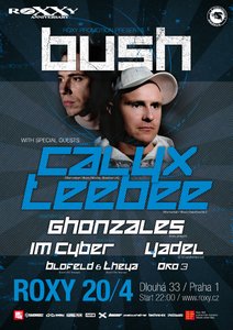 BUSH w/ CALYX (UK) & TEEBEE (NO)