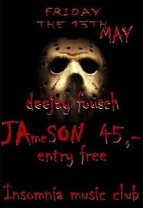 FRIDAY 13th - JAmeSON party