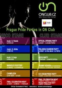 Prague Pride Parties in ON Club