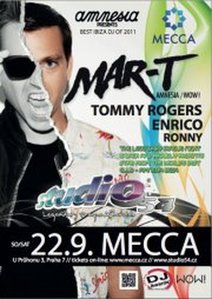 STUDIO 54 at MECCA 22.9. present's - DJ MarT