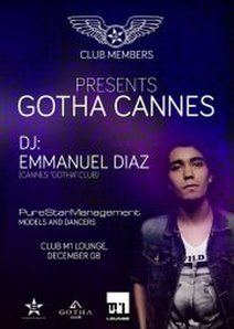 GOTHA Cannes at M1, VIP NIGHT Presented by Club Members