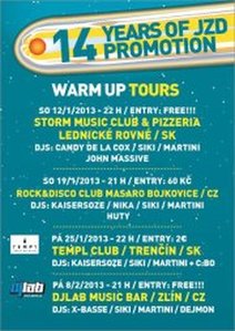 Warm up tour 14 years of JZD promotion