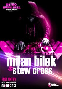 DJs Milan Bílek & Stew Cross