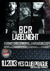 BCR LABEL NIGHT with KRENZLIN (Tresor Berlin)