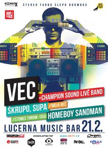 Vec (SK) &amp; Champion Sound Band + special guest Supa (Moj