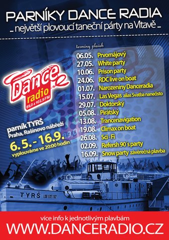Parník Dance radia