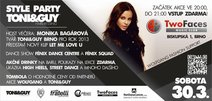 TONI&GUY PARTY /Live koncert MONIKY BAGÁROVÉ