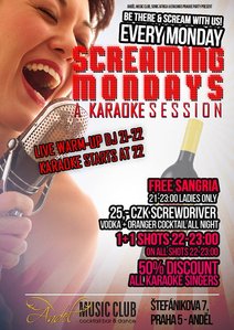 Screaming mondays Karaoke night!
