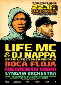 LIFE MC & DJ NAPPA (Phi life cypher), BOCA FLOJA (MEX)