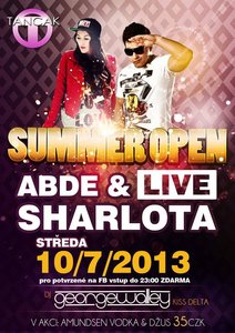 ABDE &amp; SHARLOTA live!