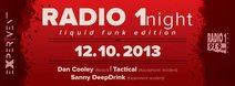Radio1 night - liquid funk edition