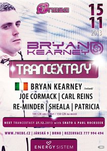TRANCEXTASY with Bryan Kearney @ 7.nebe // 15.11.2013