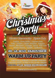 	 Warm Up CHRISTMAS PARTY w/TOKY (SK), DŽEJÁR, REVIS, ADAM C