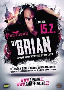 DJ BRIAN v Pantheonu! 