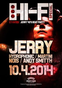 HI-FI - DJ JERRY bday bash /techno, house/ 