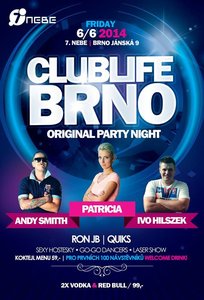 BRNO CLUB LIFE @ 7.NEBE ( FB zvýhodnéný vstup)