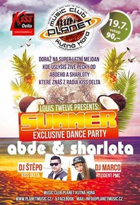 SUMMER EXCLUSIVE DANCE PARTY | ABDE &amp; SHARLOTA | ŠTĚPO |