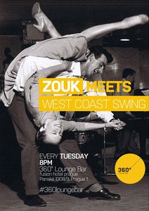 Zouk meets WCS' party @ 360° Lounge Bar | út 19.8.