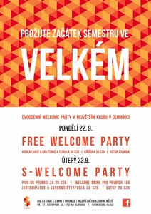 SEMESTR WELCOME PARTY 1 &amp; 2