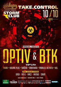 TAKE CONTROL w/ OPTIV &amp; BTK (DNB League 9th Anniversary)