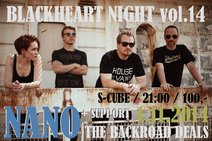 BLACKHEART NIGHT vol.14 - NANO + The Backroad Deals