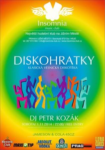 DISKOHRÁTKY / INSOMNIA MUSIC CLUB / PETR KOZÁK
