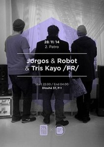 BOOGIE DOWN NITE | DJs Tris Kayo (FR) / Jorgos / Robot