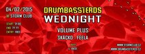 DNB WEDNIGHT w/ DRUMBASSTERDS &amp; GUEST