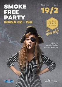 SMOKE FREE PARTY | IFMSA CZ - ISU - Level Music Club