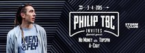 PHILIP TBC INVITES w/ NO MONEY aka TOPSPIN &amp; A-CRAY