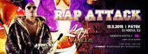★★★RAP ATTACK★ABDUL 52★PODPRSENKOVÁ VÝZDOBA★DÁMY VSTUP ZDARM