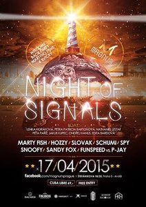 NIGHT of SIGNALS WELCOME BACK PÁRTY MARTYHO FISHE &amp; EVIČ