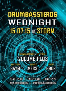 DNB WEDNIGHT w/ DRUMBASSTERDS &amp; GUESTS @ STORM - 15.07.1