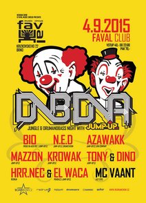 DnB DNA Jungle and Drumandbass night with Jump-up.cz crew