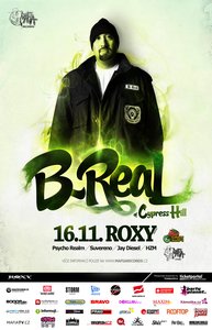 B-Real ze Cypress Hill 16.11. v Praze!!